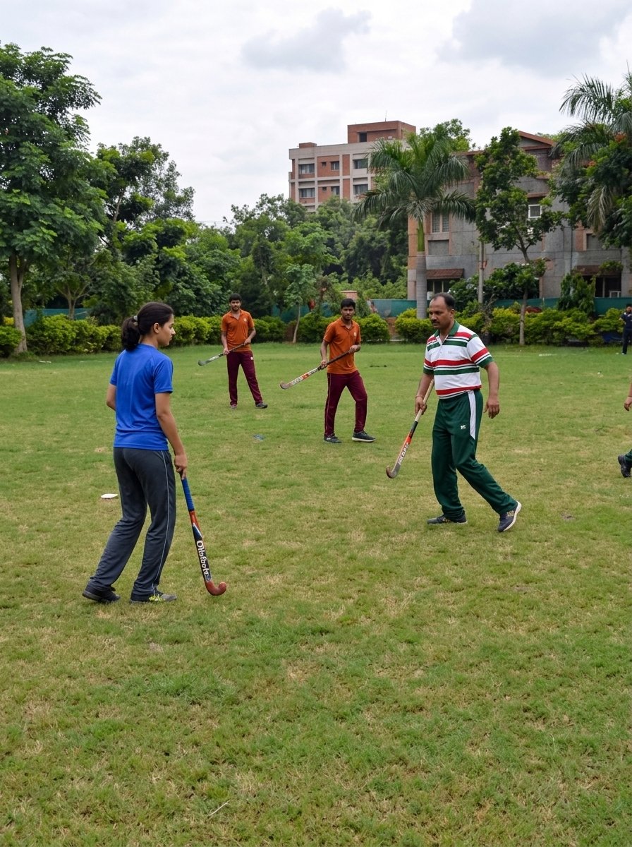 Hockey at Greenfield School