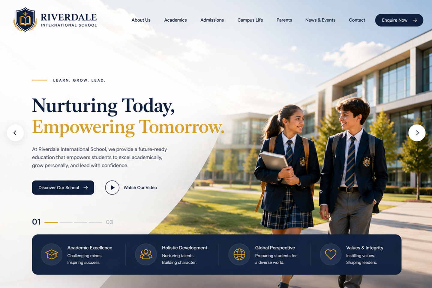 Greenfield School campus